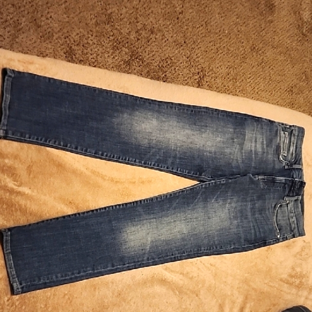 DSTLD Slim Fit Faded Wash Men's Blue Jeans